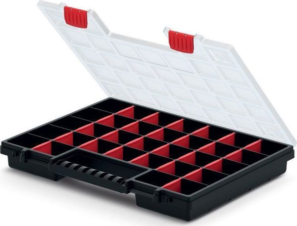 Οργανωτής Εργαλείων Kistenberg PROSPERPLAST KNO40305S, 32 Θήκες, 399x303x50mm, Διαφανές Πλαστικό