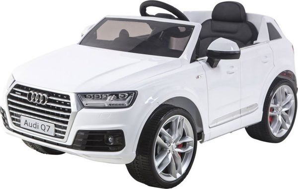 Ηλεκτρικό παιδικό αυτοκίνητο Kita Audi Q7 12 V, λευκό