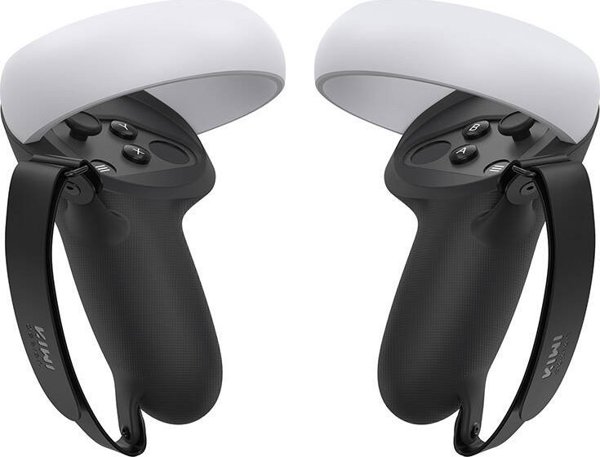 KIWI design Προστατευτική θήκη για χειριστήρια με λαβή Kiwi Design Q1 PRO-2 για Meta Quest 2 Μαύρο