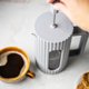 Klausberg PISTON BREWER ΓΙΑ ΚΑΦΕ/ΤΣΑΓΙ ΜΕ 350ml KLAUSBERG KB-7742 GRAY 14198910 5908287277427