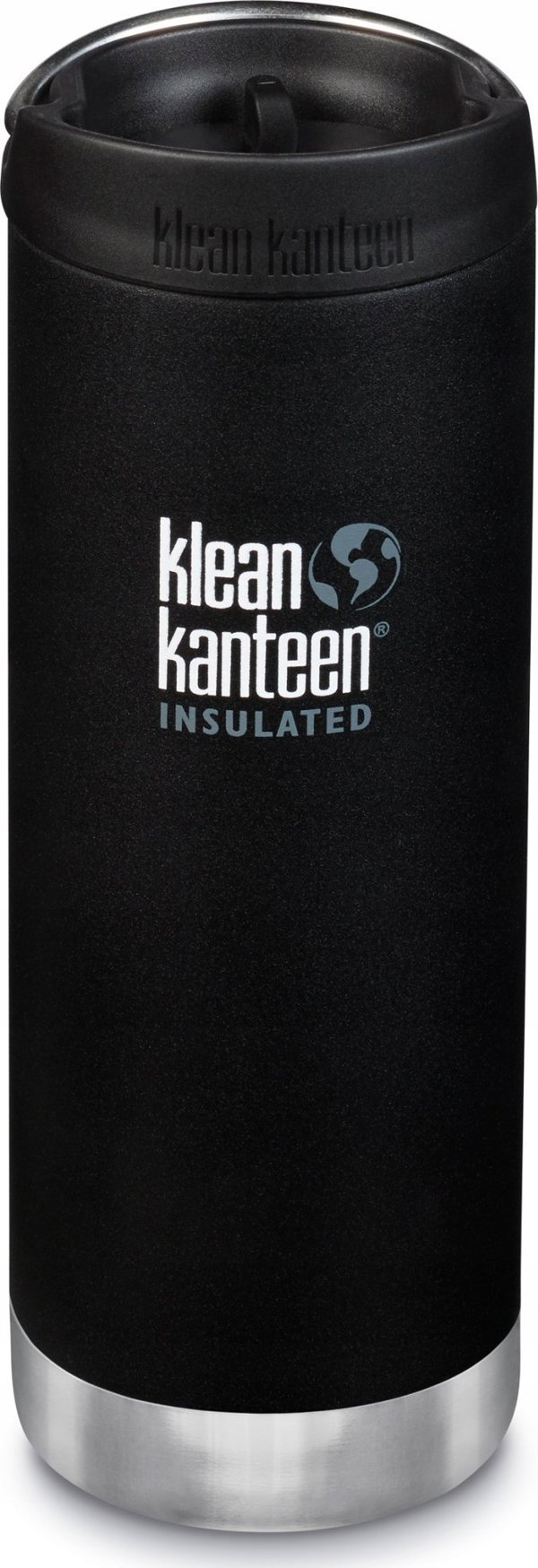 Klean Kanteen Θερμός TKWide με Café Cap, 473ml, Μαύρο