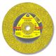 Klingspor Δίσκος Λείανσης Χάλυβα A24 Extra, 125x6x22mm, Κυρτός για Γωνιακό Τροχό - 45458A