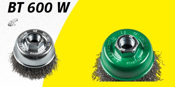 Klingspor Κ.ΣΖΤΣΟΤΚΑ ΓΚΑΡΝΚΟΒΑ 100mm M14 BT600W ΔΡΟΥΤ ΦΑΛΙΣΤΥ