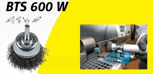 Klingspor Κωνικό Τρυπάνι BTS 600 W, 50x6mm, 13.000 rpm, για Χάλυβα