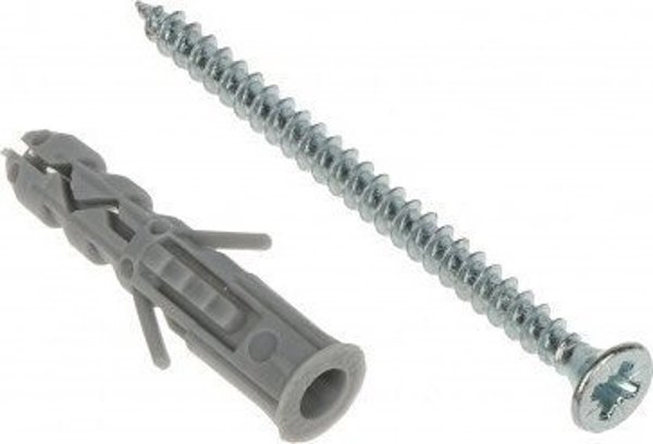 Klimas Ούπα Διαστολής KW-6/3.5X50 με Βίδα, 6mm, Σετ 1 Τεμάχιο