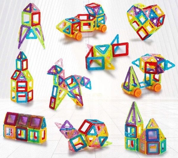 Klocki magnetyczne 32el 013272 95984