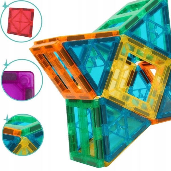 Klocki magnetyczne 32el 013272 95984