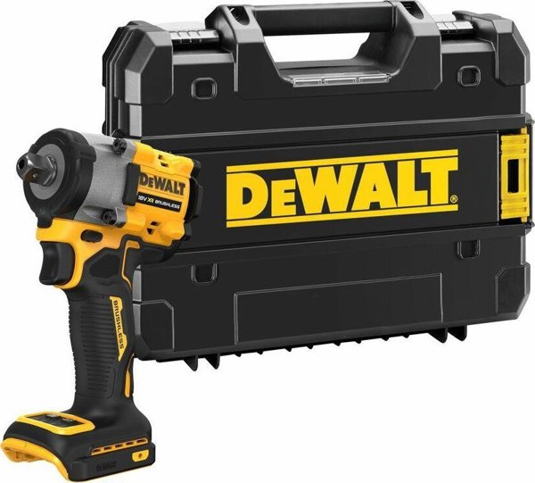 DeWalt DCF922 Κρουστικό Κλειδί 18V XR 1/2" 406Nm - Συμπαγές με Θήκη TSTAK