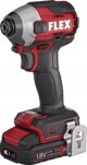 Κρουστικό κατσαβίδι Sourcing Cordless impact driver FLEX ID 1/4&quot| 18.0 5.0Ah EC HD