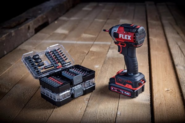 Κρουστικό κατσαβίδι Sourcing Cordless impact driver FLEX ID 1/4&quot| 18.0 5.0Ah EC HD