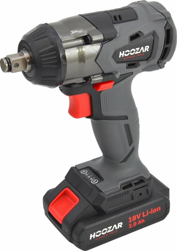 Κρουστικό κλειδί Sourcing HOOZAR IMPACT WRENCH 1/2" 18V 1x2.0Ah 350 N.m. IW10BL