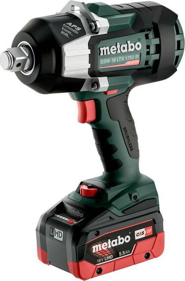 Κρουστικό κλειδί Metabo METABO.IMPACT WRENCH SSW 18 LTX 1750 BL 2x5.5Ah LiHD 1750Nm METABOX