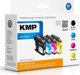 KMP KMP B62VX δοχείο μελάνης 4 τεμ. Ανταλλακτικό Μαύρο, Κυανό, Πορφυρό, Κίτρινο