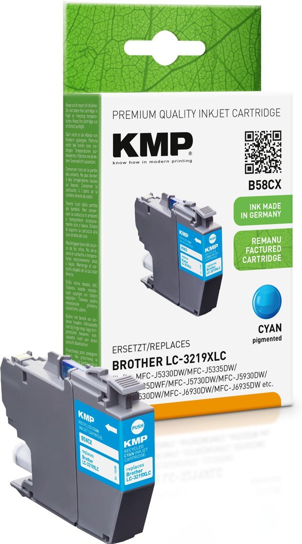 KMP 1538,4003, High (XL) Yield, Cyan, 1 pc(s)