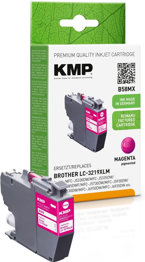 KMP 1538,4006 Μελάνι Ανταλλακτικό 1 Τεμάχιο, Υψηλή (XL) Απόδοση, Μωβ