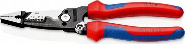 Πολυλειτουργικές πένσες ηλεκτρολόγου KNIPEX 13728