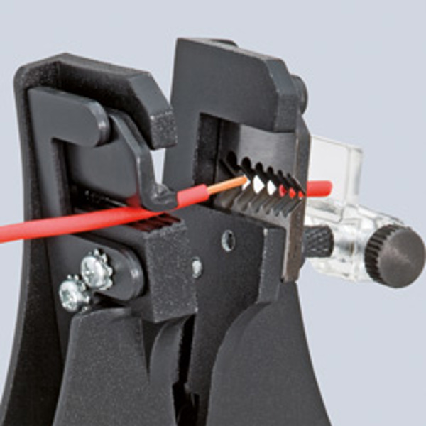 Πένσα απογύμνωσης Knipex Insulation με διαμορφωμένες λεπίδες 180mm (12 21 180) 3244503 4003773000815