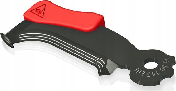 KNIPEX λεπίδα αντικατάστασης 16 50 145 E01, με συρόμενο παπούτσι, μαχαίρι αντικατάστασης (για μαχαίρι απογύμνωσης 16 50 145)