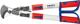 Ψαλίδια κοπής καλωδίων με καστάνια KNIPEX 560mm