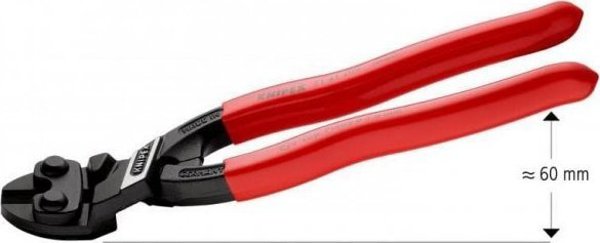 Knipex Κοφτοπρίονο Cobolt 71 41 200, Αρθρωτή Πένσα Κοπής 200mm, Μαύρη