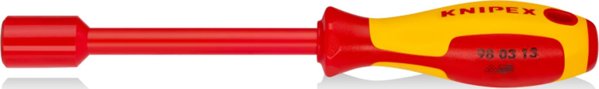 Knipex Μονωμένο Κλειδί Καρυδάκι 13mm 1000V - Εργονομική Λαβή Δύο Συστατικών
