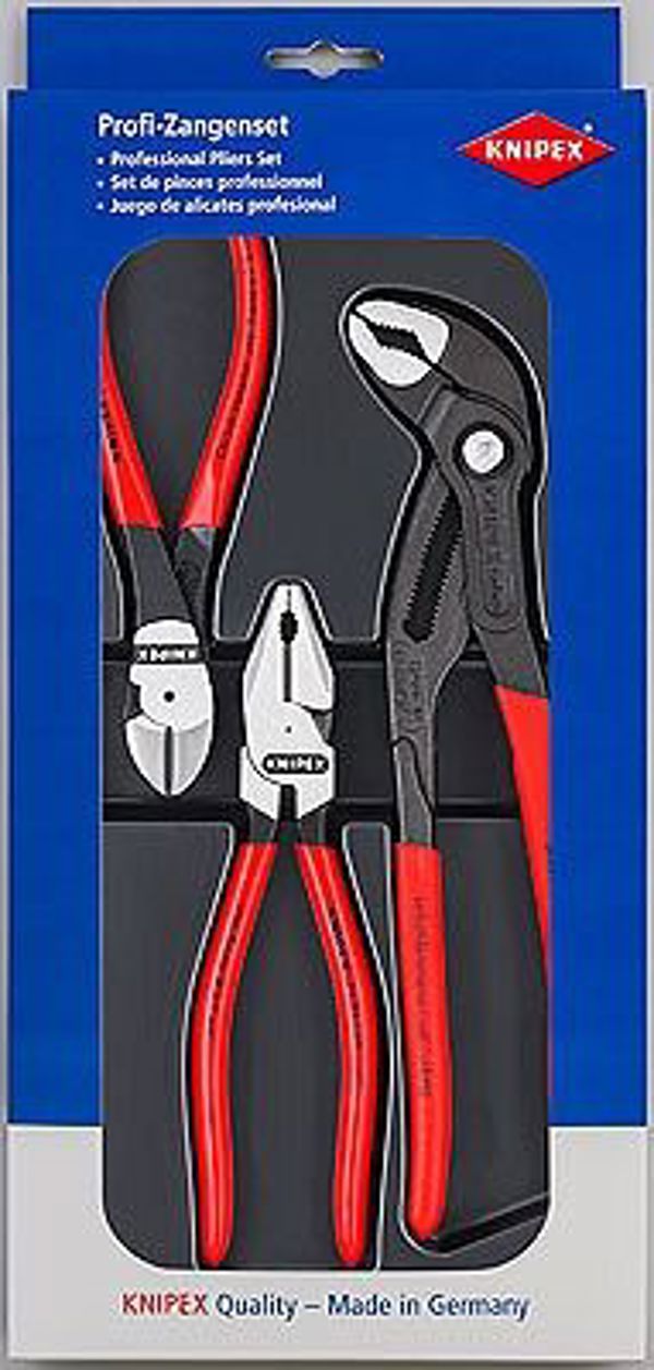 KNIPEX πένσες σετ 3 τεμαχίων (KP-00_20_10)