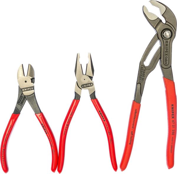 KNIPEX πένσες σετ 3 τεμαχίων (KP-00_20_10)
