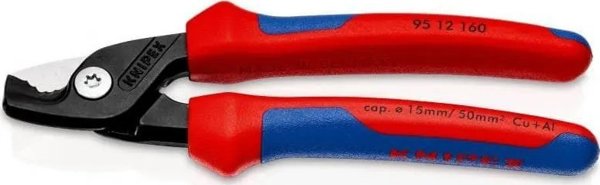 Ψαλίδι κοπής καλωδίων StepCut D15mm/50mm, Knipex