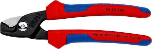 Ψαλίδι κοπής καλωδίων StepCut D15mm/50mm, Knipex
