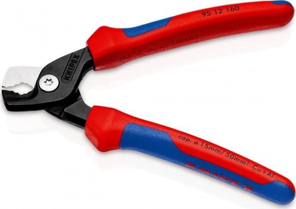 Ψαλίδι κοπής καλωδίων StepCut D15mm/50mm, Knipex