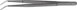 KNIPEX Ακριβείας τσιμπιδάκι, μυτερό, με λυγισμένες άκρες 155mm, χρώμα μαύρο