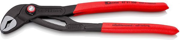 Knipex Πένσα Σωλήνων Cobra QuickSet 87 21 300, 300mm, 1 1/4"