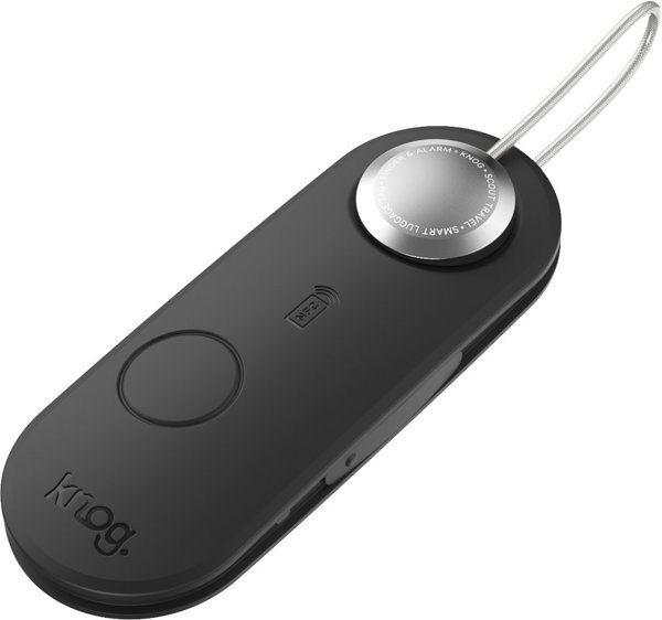 Συναγερμός και εντοπιστής κατά της κλοπής Knog Scout Travel, Apple iOS, μαύρο