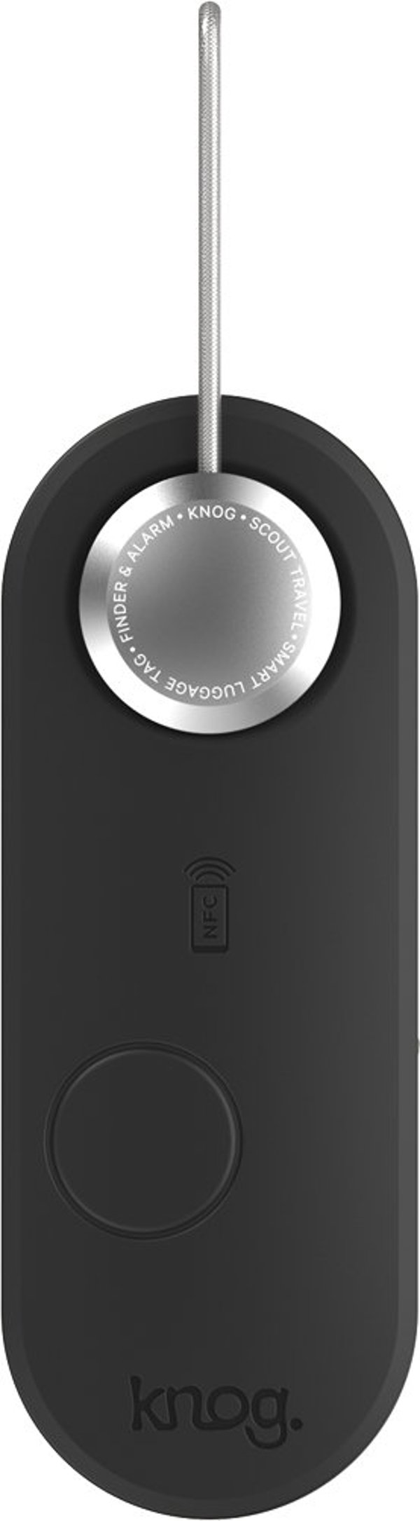 Συναγερμός και εντοπιστής κατά της κλοπής Knog Scout Travel, Apple iOS, μαύρο