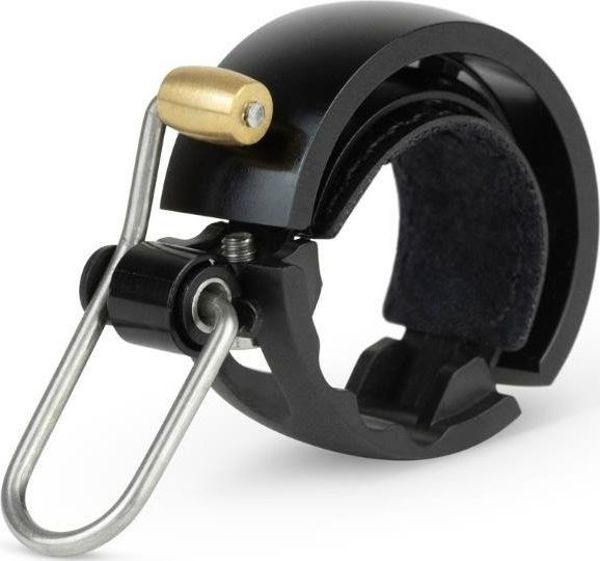 Κουδούνι ποδηλάτου KNOG Oi Luxe - Small μαύρο ματ καθολικό