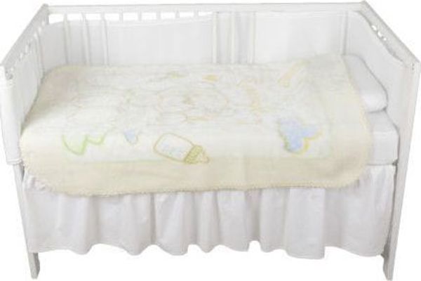 Babymatex Κουβέρτα Shell 80x110cm Εκρού, Μαλακή Βρεφική Κουβέρτα από 100% Πολυεστέρα σε Κουτί Δώρου