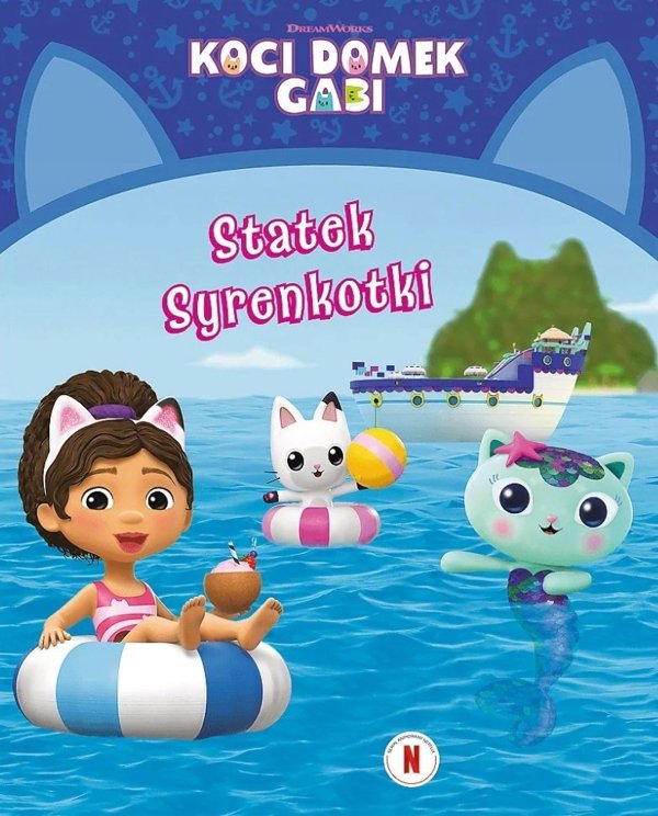 *****Koci Domek Gabi Statek Syrenkotki Ks79788