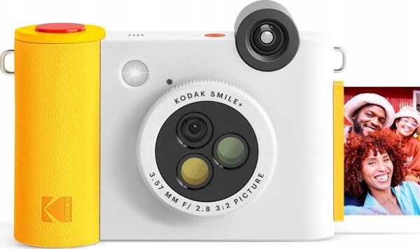 Kodak SMILE+ Instant Print Camera, 2x3'', White