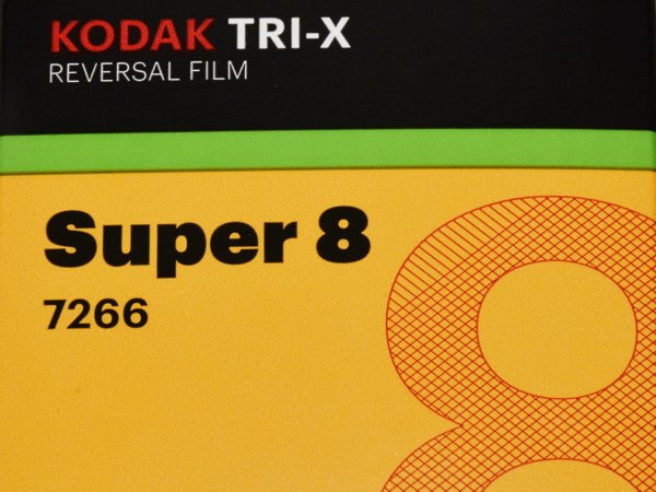 Kodak Φιλμ Super 8 Tri-X 200D / 160T, Ασπρόμαυρο Φιλμ για Κινηματογραφική Κάμερα