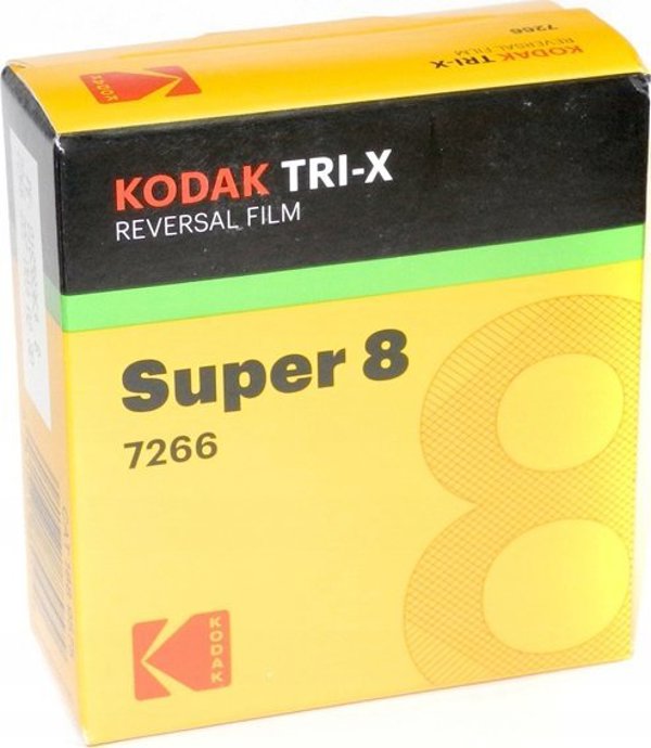 Kodak Φιλμ Super 8 Tri-X 200D / 160T, Ασπρόμαυρο Φιλμ για Κινηματογραφική Κάμερα