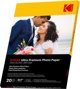 Χαρτί φωτογραφιών Kodak 13x18cm Ultra Premium γυαλιστερό 280g 20 φύλλα