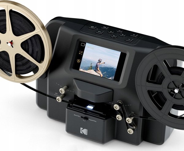 Kodak Kodak Reels Συνεχής Σάρωση Σαρωτής Αρνητικών Διαφανειών Ταινιών 8mm Super 8mm 1296p