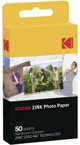Φωτογραφικό Χαρτί Kodak ZINK 2x3'' 50x76 mm 50 Φύλλα