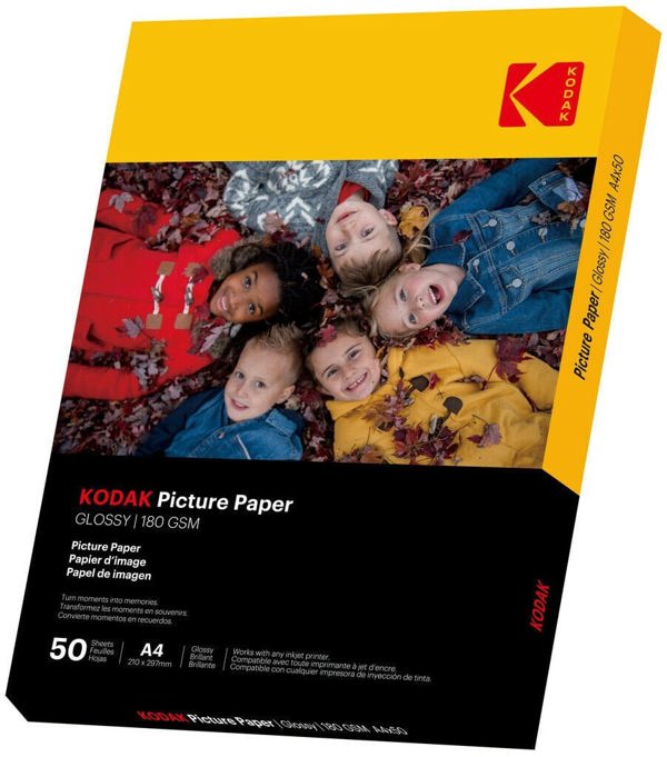 Kodak φωτογραφικό χαρτί A4 γυαλιστερό 180g 50 φύλλα