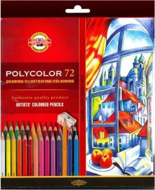 Koh I Noor Κραγιόνια Polycolor 72 χρώματα (249384)