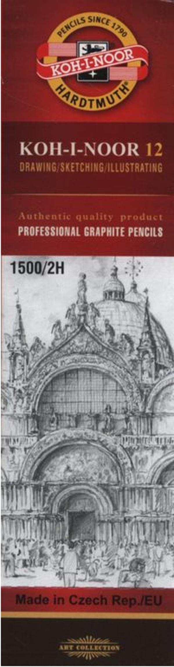 Koh I Noor Μολύβι γραφίτη 1500/2H