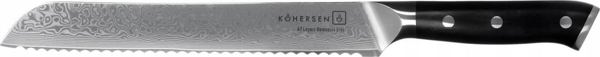 Kohersen Μαχαίρι ψωμιού Kohersen Elegance Ebony Wood 22,9cm