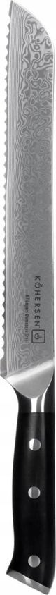 Kohersen Μαχαίρι ψωμιού Kohersen Elegance Ebony Wood 22,9cm