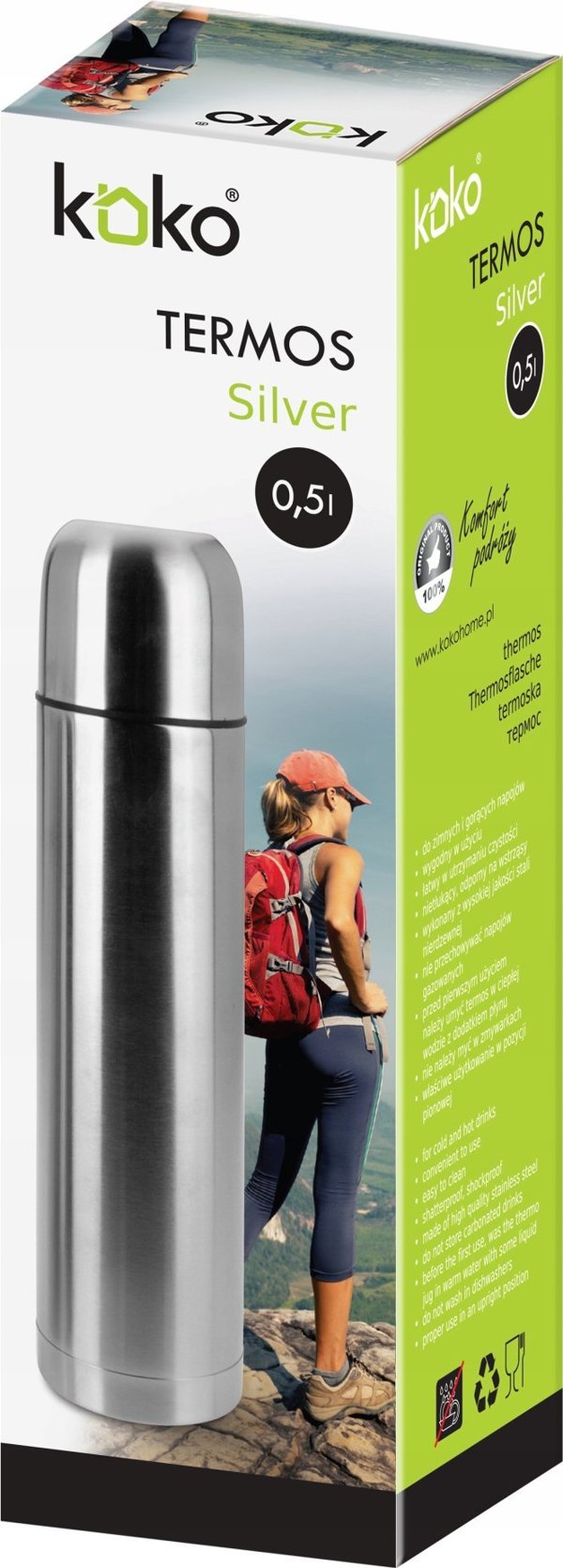 KOKO ΘΕΡΜΟΣ ΑΝΟΞΕΙΔΩΤΟ 0,5L KO-6415