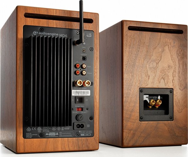 AudioEngine HD6 Ενεργά Ηχεία Bluetooth aptX HD – Καρυδιά